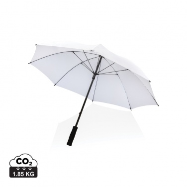 Logo trade promotional merchandise photo of: 23" Impact AWARE™ RPET 190T Storm proof umbrella