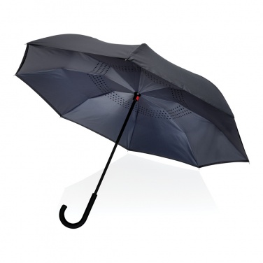 Logotrade promotional giveaway image of: 23" Impact AWARE™ RPET 190T reversible umbrella