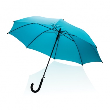 Logo trade advertising products image of: 23" Impact AWARE™ RPET 190T standard auto open umbrella