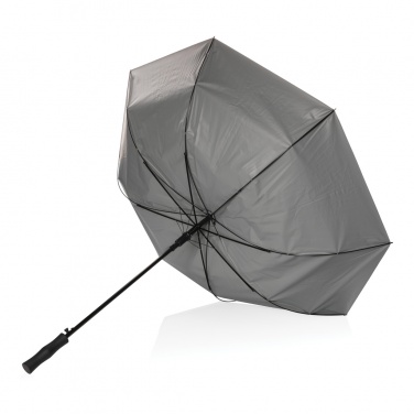 Logo trade promotional merchandise picture of: 27" Impact AWARE™ RPET 190T dual colour auto open umbrella