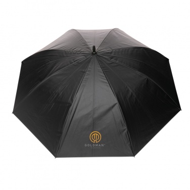 Logo trade promotional merchandise photo of: 27" Impact AWARE™ RPET 190T dual colour auto open umbrella