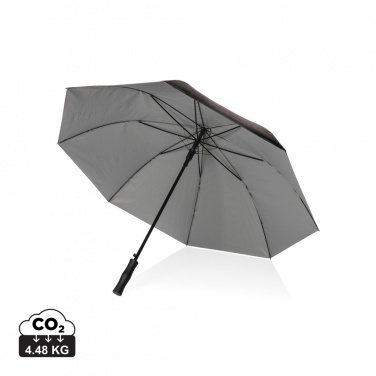 Logotrade corporate gift image of: 27" Impact AWARE™ RPET 190T dual colour auto open umbrella