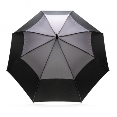 Logo trade promotional items image of: 27" Impact AWARE™ RPET 190T auto open stormproof umbrella