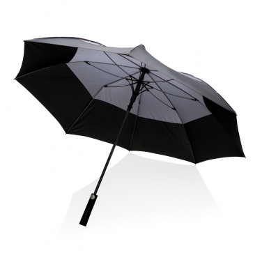 Logo trade promotional items picture of: 27" Impact AWARE™ RPET 190T auto open stormproof umbrella