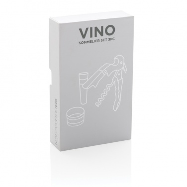 Logo trade promotional merchandise image of: Vino Sommelier set 3pc