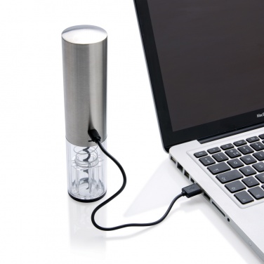 Logotrade promotional giveaway image of: Electric wine opener - USB rechargeable