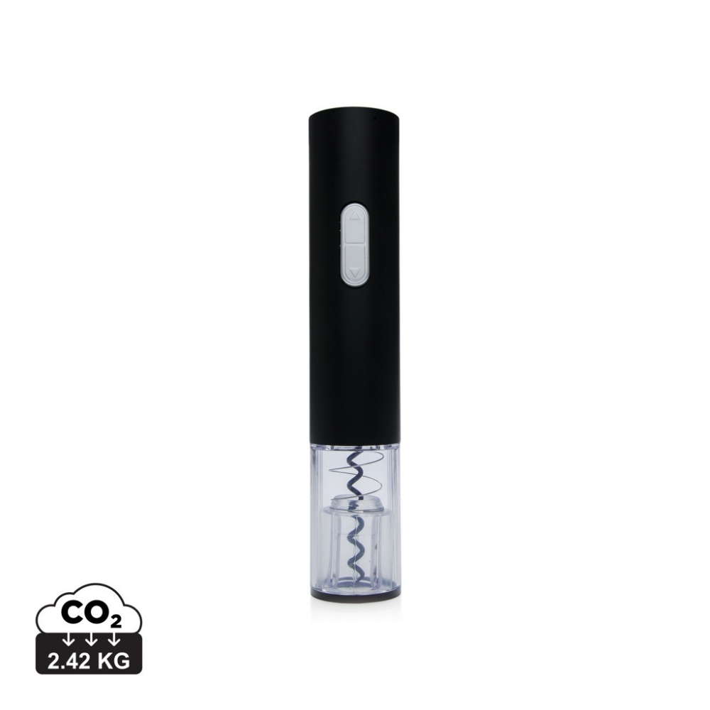 Logo trade business gift photo of: Electric wine opener - battery operated