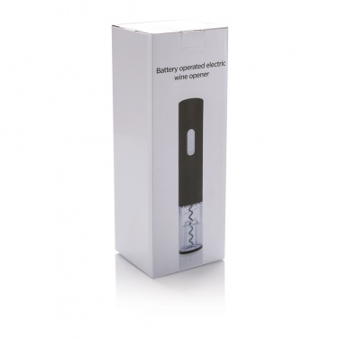 Logo trade business gift photo of: Electric wine opener - battery operated