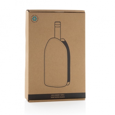 Logotrade promotional items photo of: Vino AWARE™ RPET wine cooler sleeve