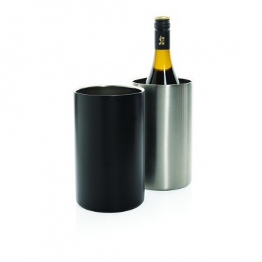 Logo trade promotional merchandise photo of: Vino RCS certified recycled stainless steel wine bucket