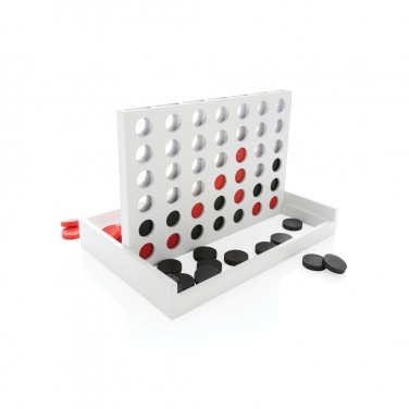 Logo trade promotional items image of: Connect four wooden game