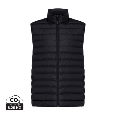 Logo trade promotional giveaways image of: Iqoniq Meru men recycled polyester bodywarmer