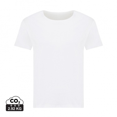 Logo trade advertising products image of: Iqoniq Yala women lightweight recycled cotton t-shirt