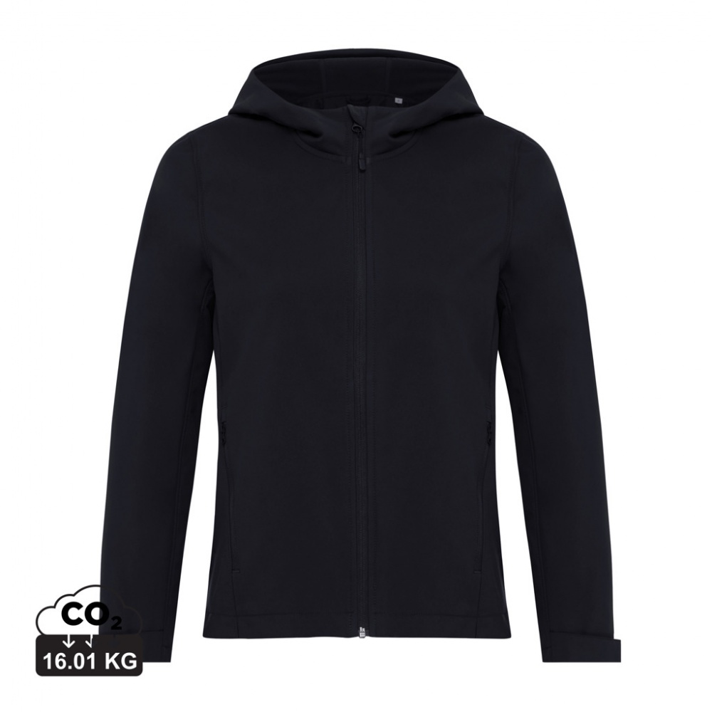 Logo trade advertising product photo of: Iqoniq Makalu women recycled polyester soft shell jacket