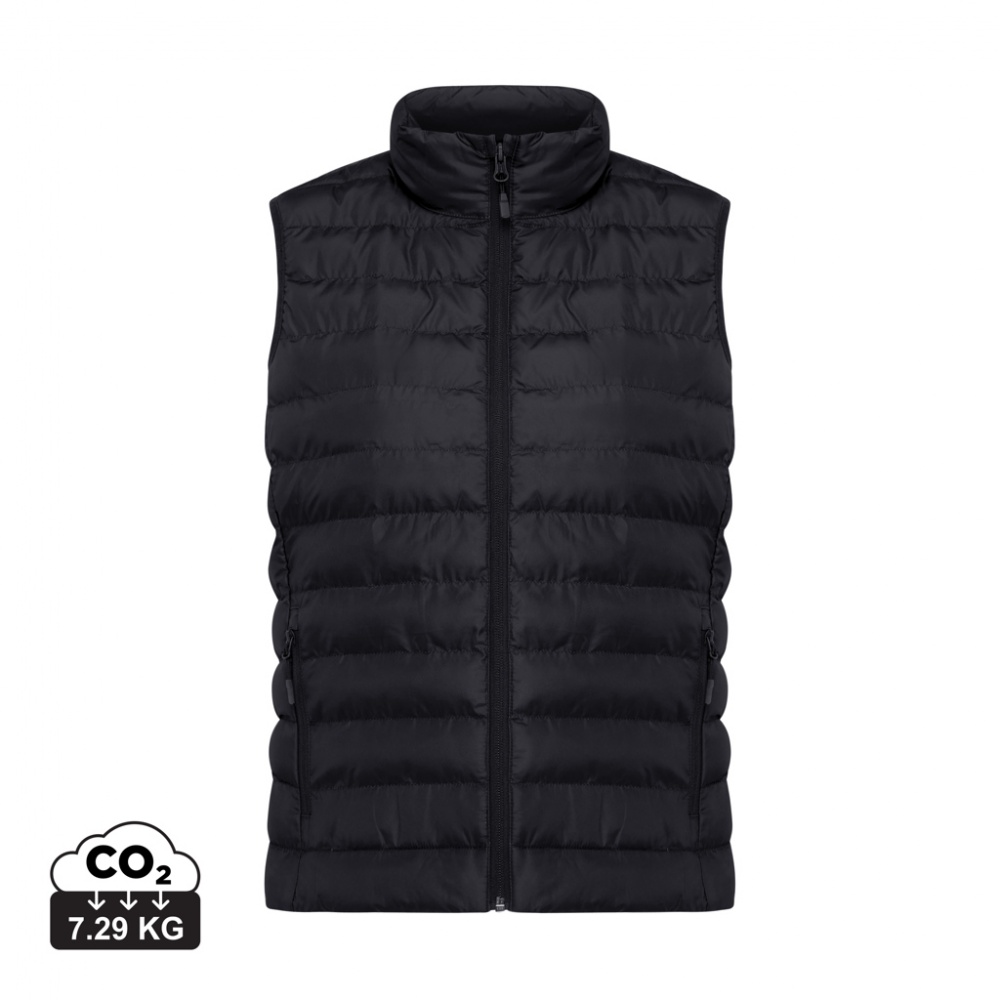 Logotrade promotional gift image of: Iqoniq Meru women recycled polyester bodywarmer