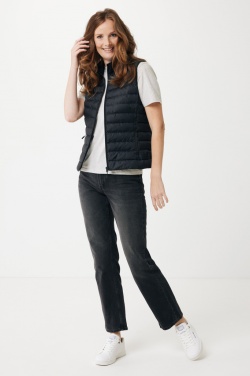 Logo trade corporate gifts picture of: Iqoniq Meru women recycled polyester bodywarmer