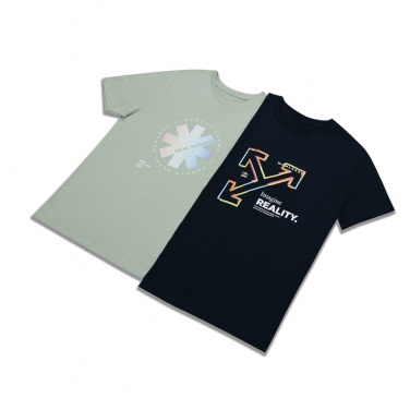 Logo trade promotional merchandise image of: Iqoniq Bryce recycled cotton t-shirt