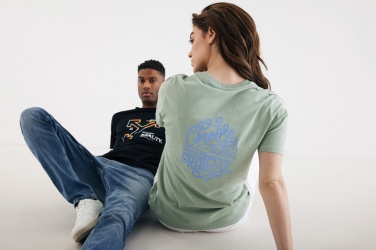 Logo trade corporate gifts picture of: Iqoniq Bryce recycled cotton t-shirt