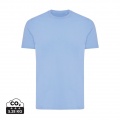 Iqoniq Bryce recycled cotton t-shirt, sky blue