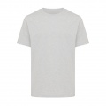 Iqoniq Kakadu relaxed recycled cotton t-shirt, heather grey