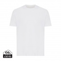 Iqoniq Sierra lightweight recycled cotton t-shirt, recycled white