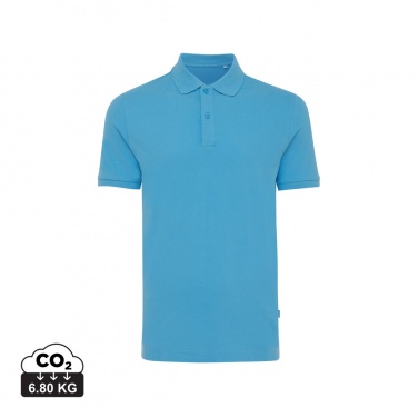 Logo trade promotional products image of: Iqoniq Yosemite recycled cotton pique polo