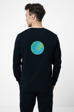 Logo trade corporate gifts picture of: Iqoniq Zion recycled cotton crew neck