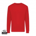 Iqoniq Zion recycled cotton crew neck, red