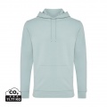 Iqoniq Jasper recycled cotton hoodie, iceberg green