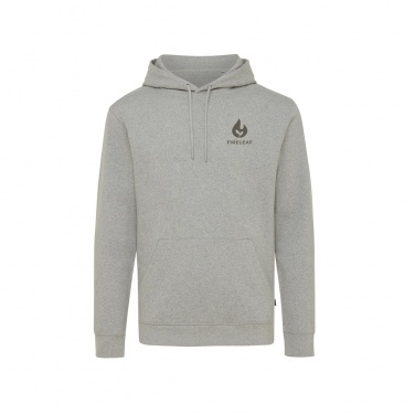 Logo trade corporate gift photo of: Iqoniq Torres recycled cotton hoodie undyed