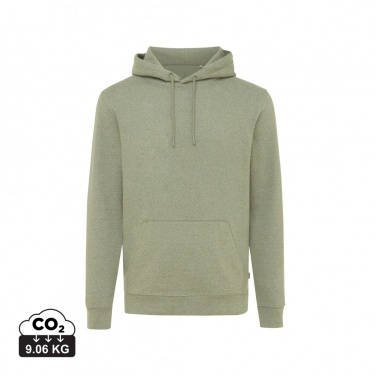 Logo trade promotional merchandise image of: Iqoniq Torres recycled cotton hoodie undyed