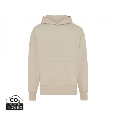 Logo trade promotional gifts picture of: Iqoniq Yoho recycled cotton relaxed hoodie