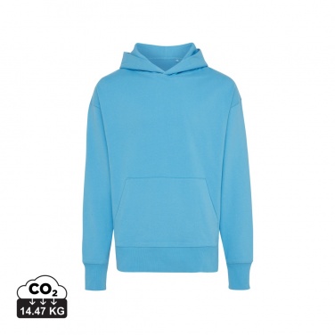 Logo trade promotional gifts picture of: Iqoniq Yoho recycled cotton relaxed hoodie