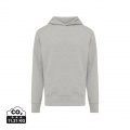 Iqoniq Yoho recycled cotton relaxed hoodie, heather grey