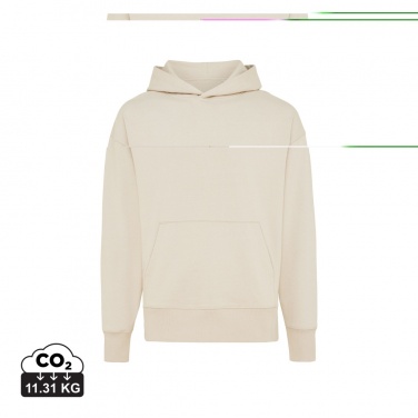 Logo trade promotional items image of: Iqoniq Yoho recycled cotton relaxed hoodie