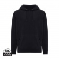 Iqoniq Trivor recycled polyester microfleece hoodie, black