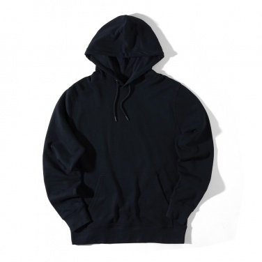 Logo trade promotional giveaways picture of: Iqoniq Rila lightweight recycled cotton hoodie