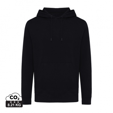 Logo trade promotional items image of: Iqoniq Rila lightweight recycled cotton hoodie