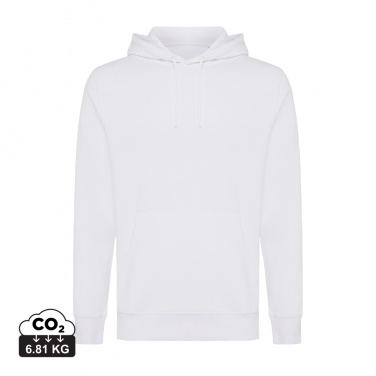 Logo trade promotional items picture of: Iqoniq Rila lightweight recycled cotton hoodie