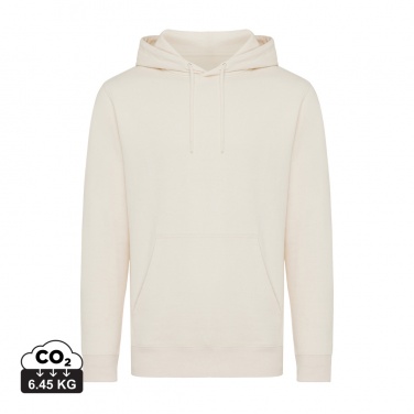 Logo trade promotional giveaways picture of: Iqoniq Rila lightweight recycled cotton hoodie