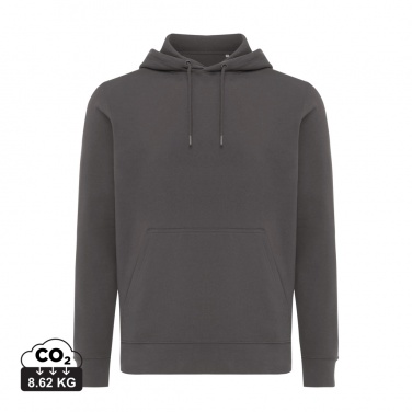 Logo trade promotional gift photo of: Iqoniq Rila lightweight recycled cotton hoodie