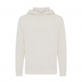 Iqoniq Rila lightweight recycled cotton hoodie, ivory white