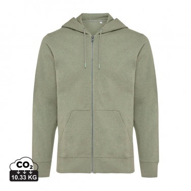 Logotrade promotional giveaway picture of: Iqoniq Abisko recycled cotton zip through hoodie