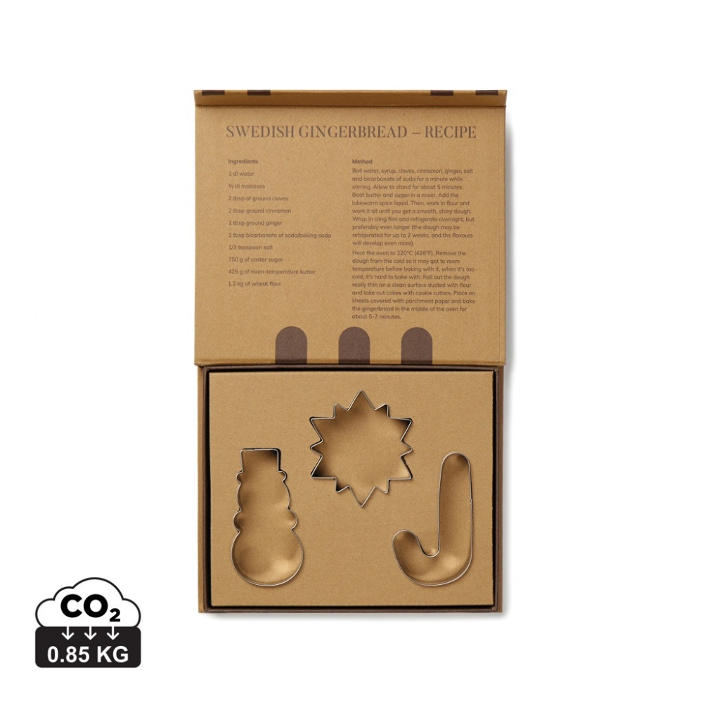 Logotrade promotional giveaway picture of: VINGA Classic cookie cutter 3-piece set