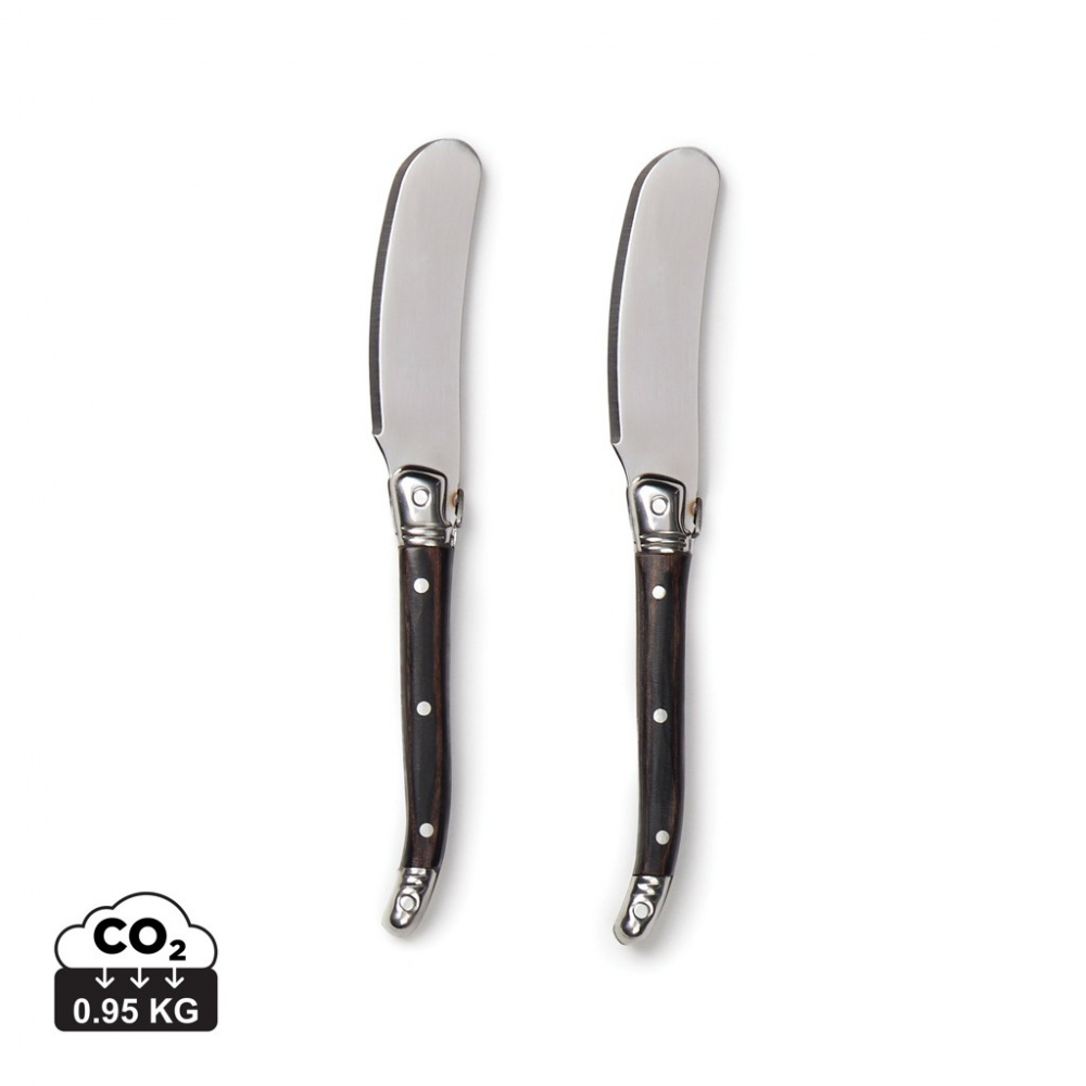 Logo trade promotional giveaway photo of: VINGA Gigaro butter knives