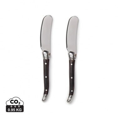 Logo trade business gift photo of: VINGA Gigaro butter knives