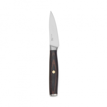 Logo trade promotional item photo of: VINGA Tara RCS recycled steel paring knife