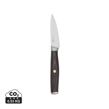 Logo trade promotional item photo of: VINGA Tara RCS recycled steel paring knife