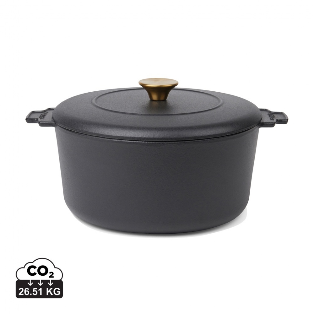 Logo trade promotional products picture of: VINGA Monte heritage cocotte 5.5 L