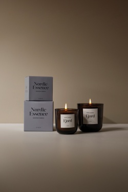 Logo trade promotional giveaway photo of: Nordic essence scented soy wax candle small